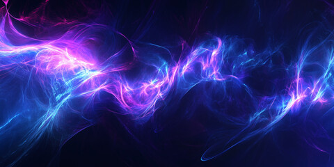 Electric plasma storm with glowing arcs, blue and violet lightning web, high energy 4K motion background for titles and ads