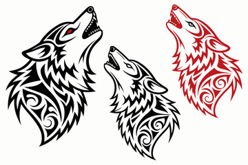 vector illustration of a dog