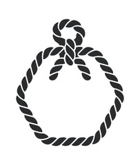 Rope frame hexagonal shape design