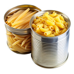 pasta in a tin can