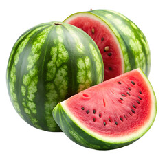 watermelon isolated on white background