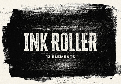 Ink Roller Strokes