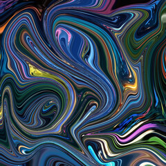 Vibrant abstract swirl with bold golden, fluid, modern, colorful, and artistic textures, creating a dynamic flowing composition.