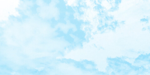 blue sky watercolor background with a soft gradient flat texture, blue sky and clouds colorful beautiful sky colour light background, Abstract blue watercolor background,	
