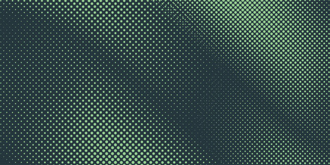 Modern Rounded Dashes Halftone Pattern Vector Diagonal Frame Vivid Turquoise Abstract Background. Half Tone Tilted Structure Minimalism Graphic Eye-Catching Wallpaper.Eps 10