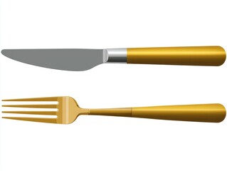 Fototapeta premium Sharp kitchen knife blades, a closeup view of culinary tools for precise cutting and slicing