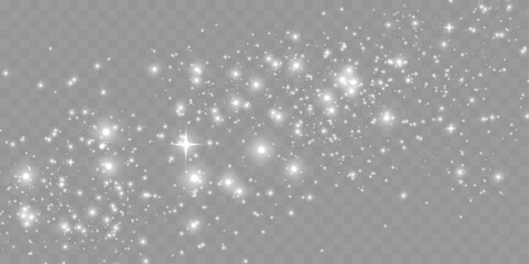 Magical glowing bokeh lights with sparkles on soft blurred background. Elegant dreamy festive atmosphere.	