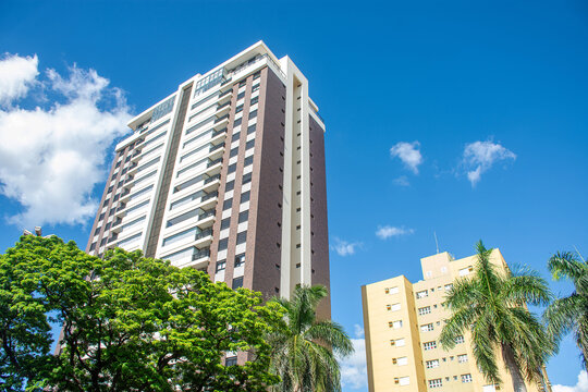 Residential building in the city of Dourados in Mato Grosso do Sul, Brazil