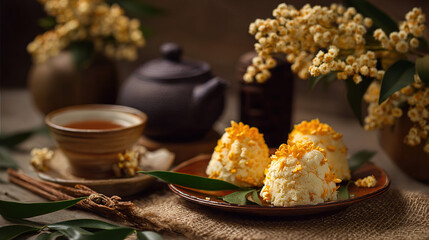 Chinese - Style Tea Snacks and Pastries