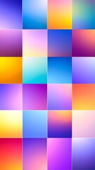 Fototapeta premium Colorful gradient swatches