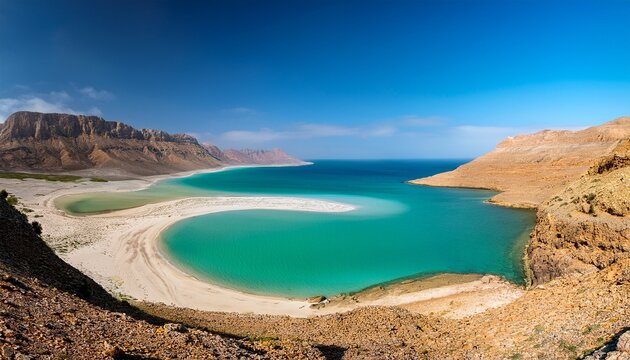 Exploring Socotra Detwah Lagoon In Yemen For Its Unique Geological Features And Landscape