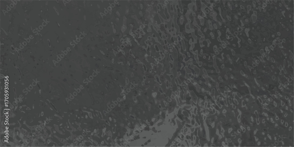 Poster dark gray textured surface depicting water or liquid with irregular shape and pattern suitable for d