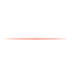Glowing red and yellow neon line abstract glowing light streak futuristic digital tech background element isolated on white background