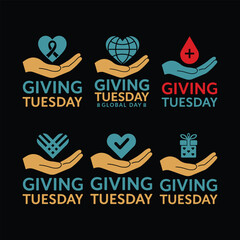 giving tuesday icon vector all eps file metadata details