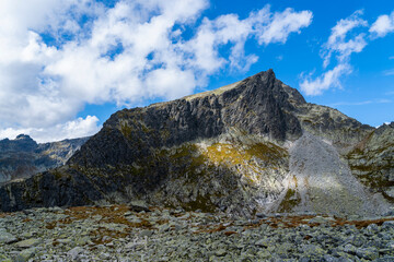 A wonderful day in the mountains with breathtaking views.