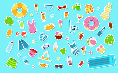 Summer Collection Stickers