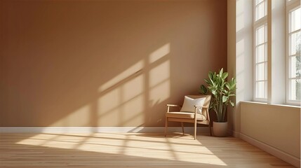 Warm and Quiet Reading Nook with Minimalist Style