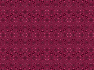 Detailed burgundy pattern with floral and geometric micro-designs.