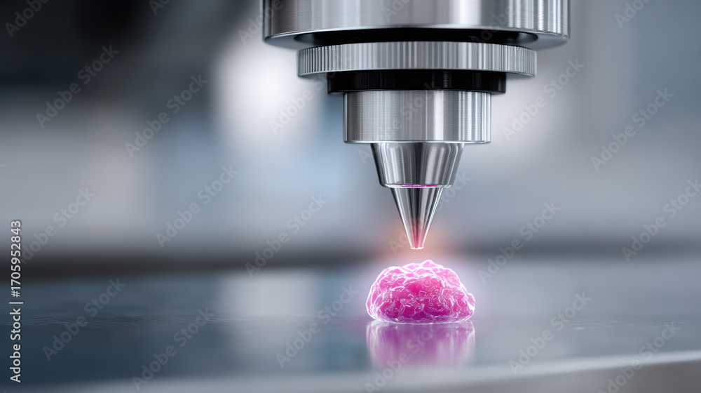 Poster advanced ai technology in gemology and medical therapeutics requires strict ethics. precision laser 