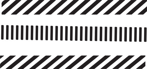 Black and white diagonal and vertical stripe patterns stripes