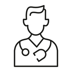 doctor vector icon
