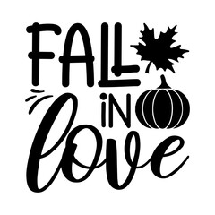 Fall In Love Svg
