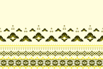 Native Aztec geometric tradition oriental seamless pattern. Decorate boho style design for fabric, texture, textile, embroidery, elements, ornament, home decor, printing, illustration, border decor