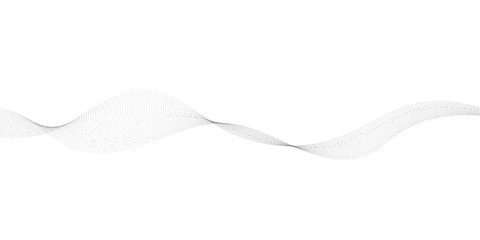 Halftone flowing wavy gradient dots shape isolated on transparent background. Digital future technology concept. Design for web design, music, cover, technology, science, data, banner, flayer, poster.