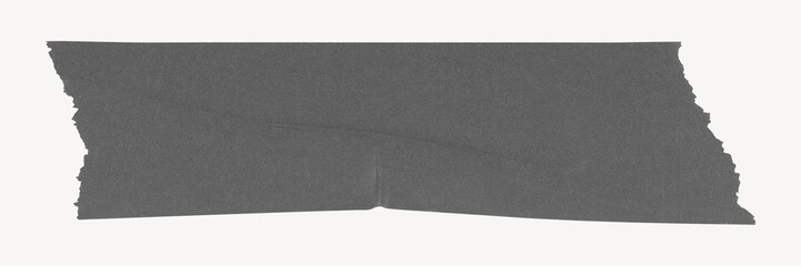 Gray washi tape, torn paper design