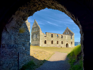 Visingsborg Castle Ruins Visings Islandnnaping