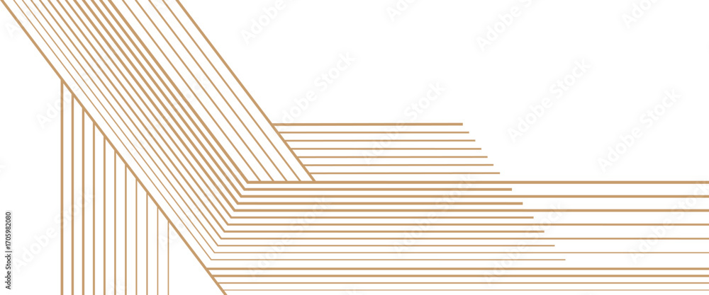 Aufkleber vector abstract minimal geometrical lines abstract futuristic tech linear geometric tech background