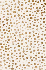 Doodle dots pattern background, gold design