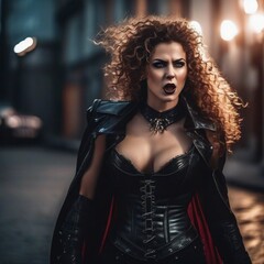 women's makeup for Halloween