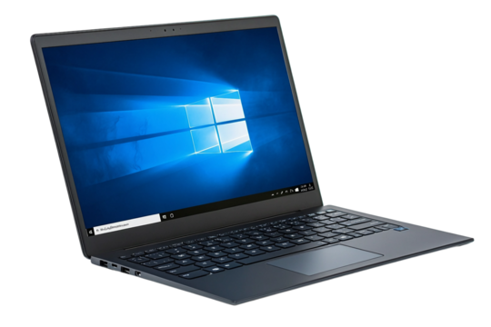 Laptop isolated on transparent background