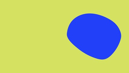 Abstract amorphous shape HD wallpaper, vibrant colorful background