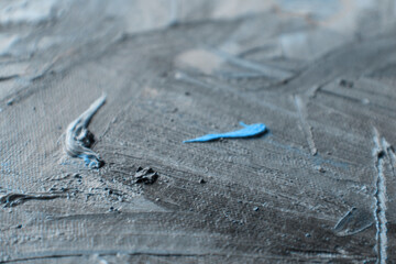 Autumn trend Blue Haze. Blue Haze color. Blue Haze. Blue Haze texture. Art texture. Blue texture. Large brushstroke texture. Art background. Artist's palette