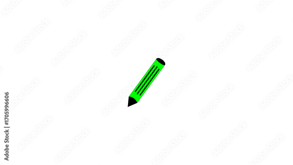 Aufkleber green glowing rectangular shape with parallel lines abstract design on a black background, modern an