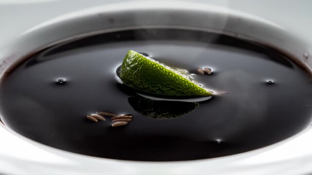 Cuban Black Bean Soup With Lime and Cumin Silky