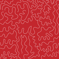 abstract new pen tool pattern design.