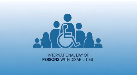 International Day of Persons with Disabilities graphic design  