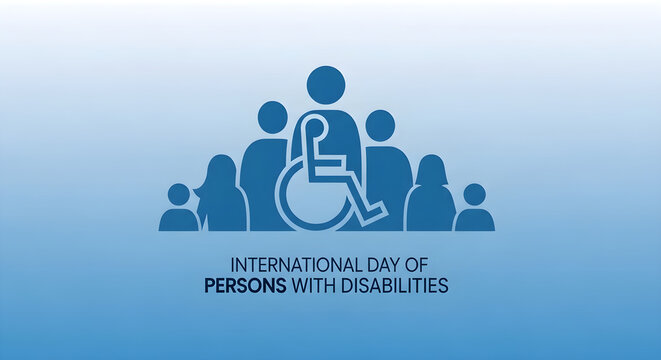 International Day of Persons with Disabilities graphic design  