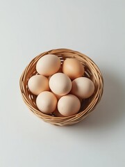 Eggs in basket