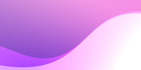 Abstract illustration background of curved waves in a pastel gradient.