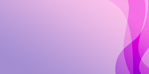 Abstract illustration background of curved waves in a pastel gradient.