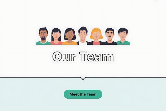 Business team illustration with diverse people, teamwork concept, group collaboration, corporate staff, company members and leadership design