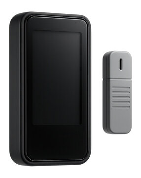 Wireless digital hygrometer with a remote sensor for greenhouse humidity tracking.