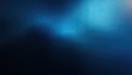 Fototapeta premium Abstract blend of deep blues and light turquoise