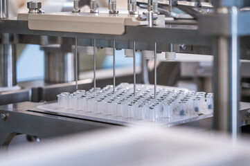 Biomedical pre-filled syringe filling production line