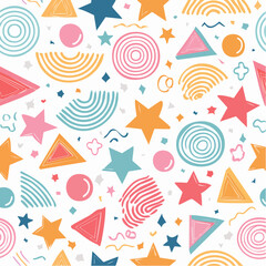 Seamless floral pattern cute flower print flower and leaf pattern design for fabric wallpaper
2