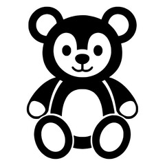 Obraz premium teddy bear with a bow